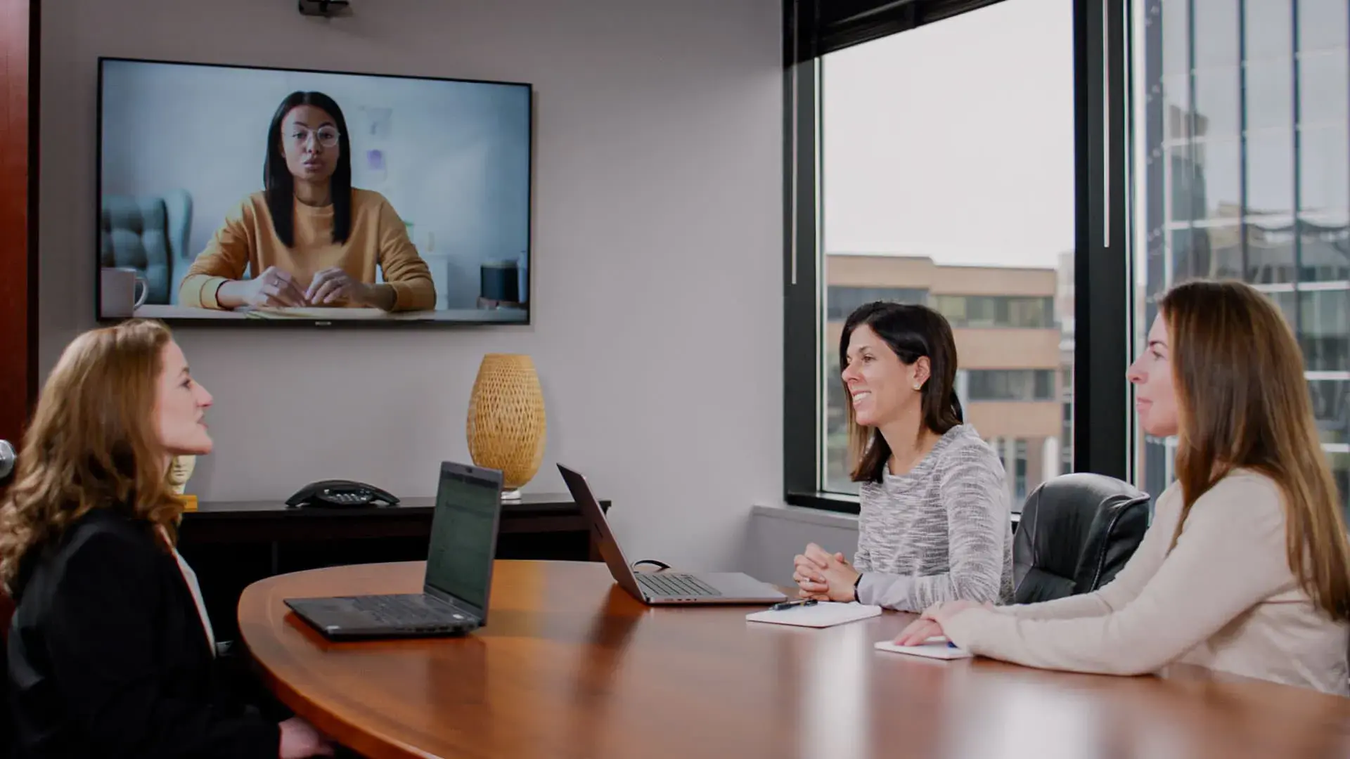 Cooper Smith team in meeting